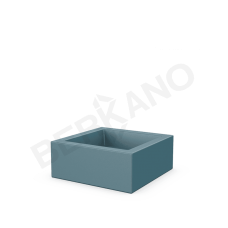 Кашпо Quarter 20 DB Blue Pine