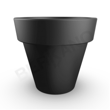 Кашпо classic 190 Coal Black