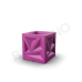 Кашпо Icelandic Cube DB Royal Purple