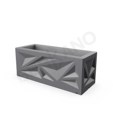 Кашпо Icelandic Horizontal DB Graphite Кашпо Icelandic Horizontal DB Graphite
