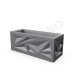 Кашпо Icelandic Horizontal DB Graphite Кашпо Icelandic Horizontal DB Graphite