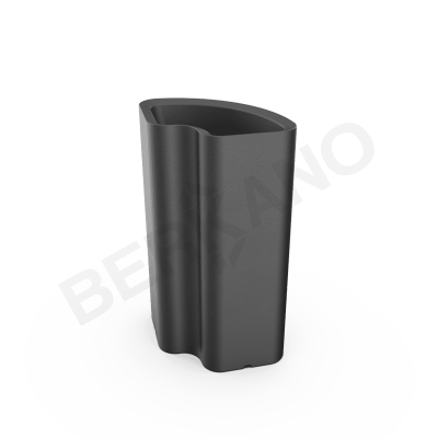 Кашпо Vittorio 80an DB Coal Black