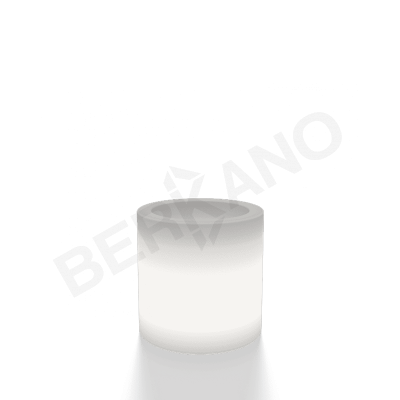 Кашпо Cilindro 50 DB Snow White Light