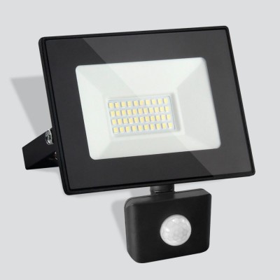 Прожектор уличный светодиодный с датчиком движения Elementary 030 FL LED