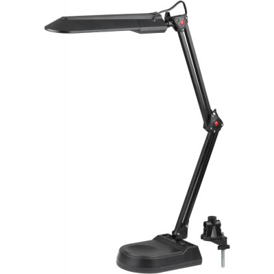 Офисная настольная лампа с выключателем NL-202-G23-11W-BK