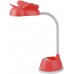 Интерьерная настольная лампа светодиодная для детской с выключателем NLED-434-6W-R