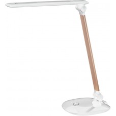 Офисная настольная лампа светодиодная с диммером и выключателем регулировкой цветовой температуры и яркости NLED-456-10W-W-G