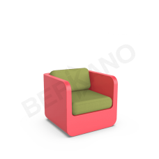 Кресло Grace с подушками Chili Red / Green Кресло Grace с подушками Chili Red / Green