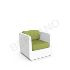 Кресло Grace с подушками Snow White / Green Кресло Grace с подушками Snow White / Green