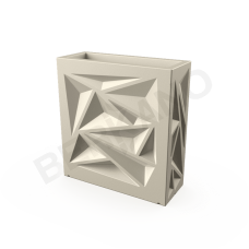 Кашпо Icelandic Square DB Bone Brown Кашпо Icelandic Square DB Bone Brown