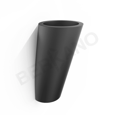 Кашпо Parette 90 DB Coal Black