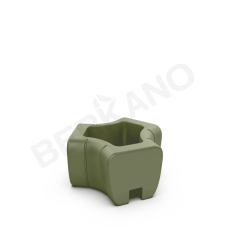 Кашпо-соединитель Y-seat connect DB Olive green Кашпо-соединитель Y-seat connect DB Olive green