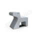 Стул собака-пазл Duke Concrete Gray Стул собака-пазл Duke Concrete Gray