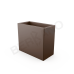 Кашпо Cubric 70*80 DB Brown Кашпо Cubric 70*80 DB Brown