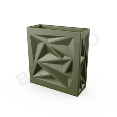 Кашпо Icelandic Square DB Olive Green Кашпо Icelandic Square DB Olive Green