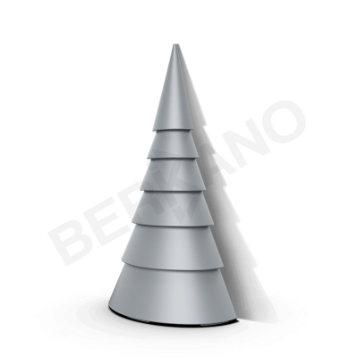 Полуёлка Eiswald Wall Concrete Gray