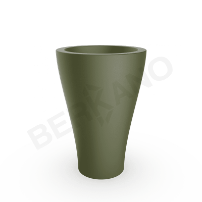 Кашпо Vetro 100 Olive green