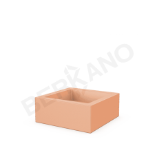 Кашпо Quarter 20 DB Terracotta