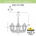 Уличный подвесной светильник Anna E22.120.S30.AYF1R