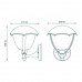 Настенный фонарь уличный светодиодный Aura GD027 IP54