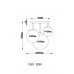 Подвесной светильник Joel 1581-3DR