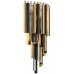 Бра Tribeca 097B-3 matt bronze&black