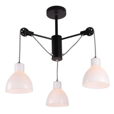 Потолочная люстра MD.1230-3-S BK+CH