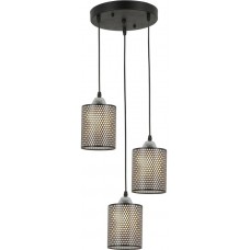 Подвесной светильник MD.6146-3-P BK+CH