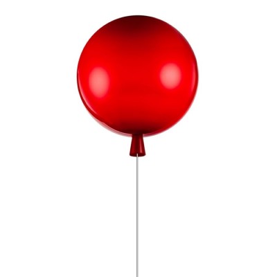 Потолочный светильник шар 5055C/M red