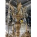 Хрустальная люстра BARLETTA 122.16.8.6 coffe gold