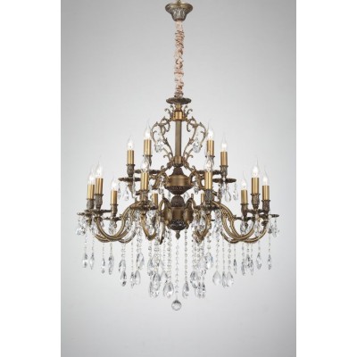 Большая люстра BARLETTA 1730.15 antique