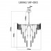 Подвесная люстра хрустальная Garlenda LH0042/18P-GDCG