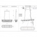 Подвесная люстра Britta LH3006/6PL-CLCR