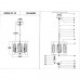 Подвесная люстра хрустальная Barumini LH3046/3P-CO