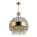 Подвесная люстра хрустальная Floridiya LH3054/12P-GDCG