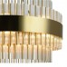 Подвесная люстра хрустальная Floridiya LH3054/18P-GDCG