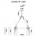 Подвесная люстра хрустальная Karre LH3056/9P-GDCG