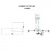 Потолочная люстра светодиодная Sauris LH8020/10P-WT-GD