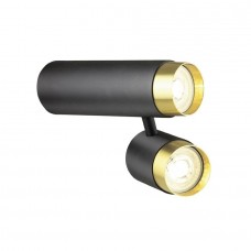 Спот светодиодный Sauris LH8020/2C-BK-GD