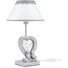 Настольная лампа с сердечком и птичками Bouquet ARM023-11-S