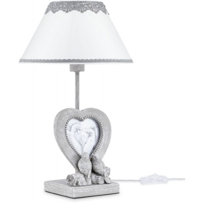 Настольная лампа с сердечком и птичками Bouquet ARM023-11-S