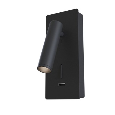 Бра для чтения светодиодное с выключателем и USB-портом Mirax C041WL-L3B3K