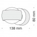 Бра светодиодное Lens MOD072WL-L8B3K IP54