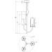 Подвесная люстра Arco MOD223PL-03BS