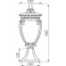 Наземный фонарь Fleur O414FL-01BZ IP44