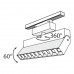 Трековый светильник магнитный 48V светодиодный Track lamps TR015-2-20W4K-B