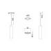 Трековый светильник магнитный 48V светодиодный Track lamps TR016-2-12W4K-W