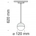 Трековый светильник магнитный 48V светодиодный Track lamps TR018-2-10W4K-B