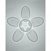 Потолочная люстра светодиодная с пультом Velutte V1043-CL