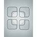 Потолочная люстра светодиодная с пультом Velutte V1044-CL